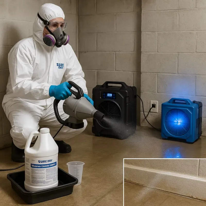 Sanitization and Odor Removal process in Bay Hill, FL